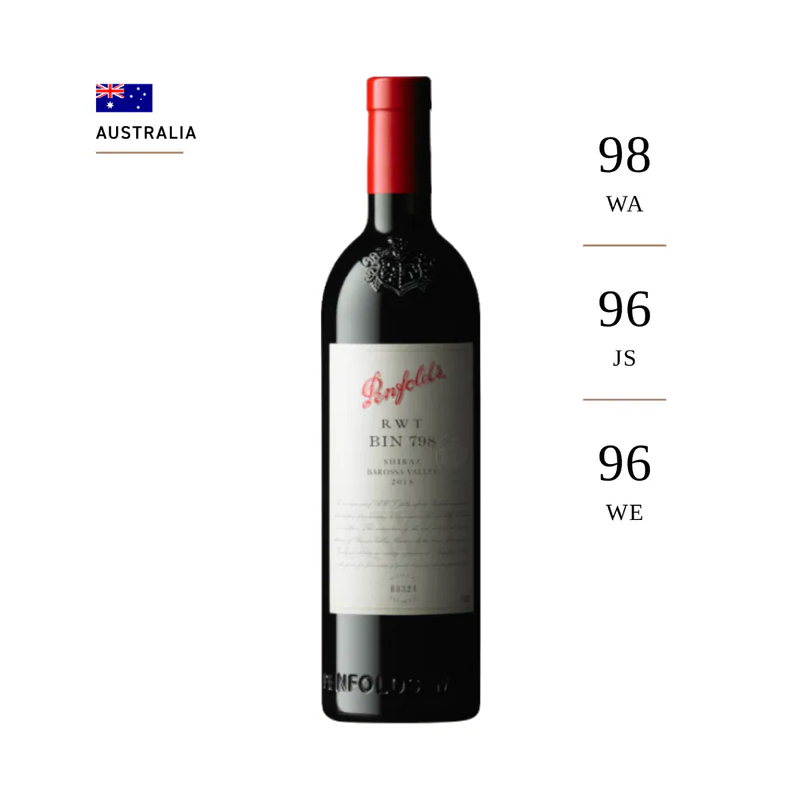 Penfolds RWT Bin 798 Shiraz Barossa Valley 2018