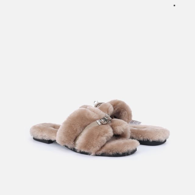 【2色入】UGG Ozlana 2026AW Elyse Shearling Slipper