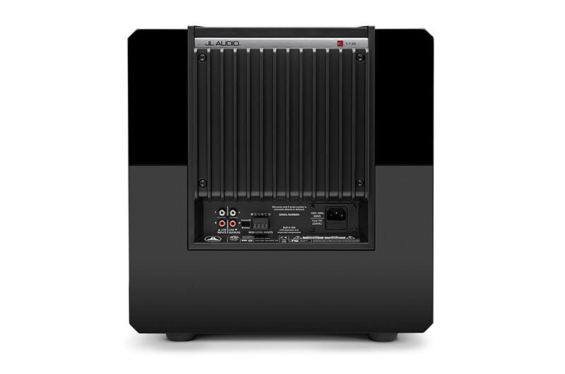 JL Audio E-Sub 背板 兩路分頻及擴音 官方圖片