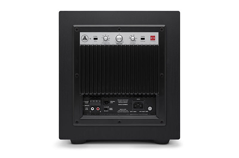 JL Audio Dominion 背板 Class-D 擴音及訊號處理 官方圖片