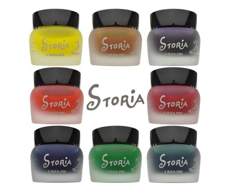 寫樂 STORIA 防水墨水 50ml｜SAILOR 日本
