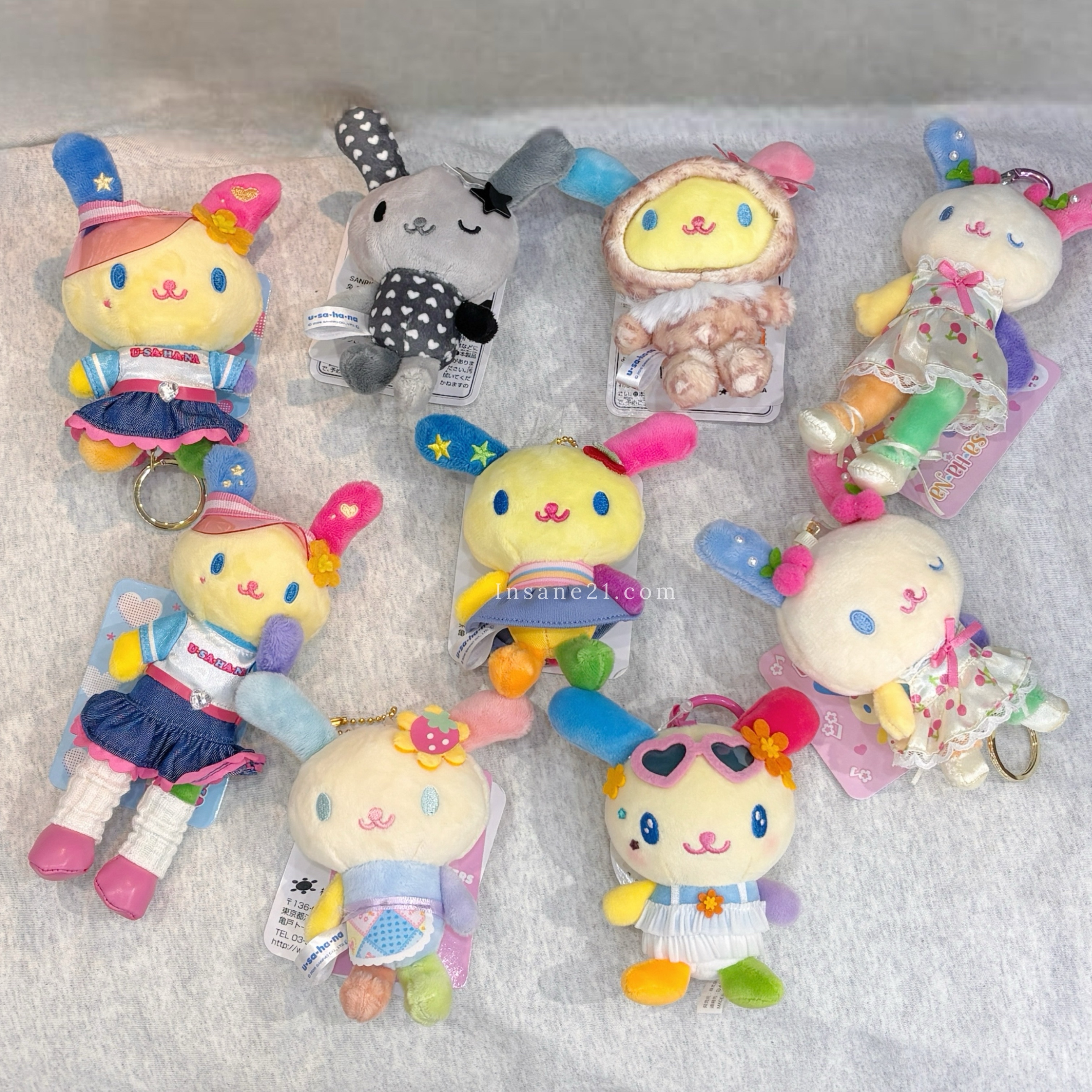 SANRIO USAHANA 花小兔 吊飾 多款 三麗鷗