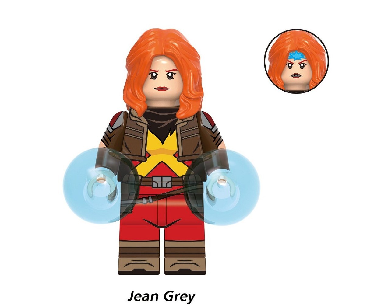 X-Men Jean Grey Custom Minifigures Fit Lego G0222 GH0952