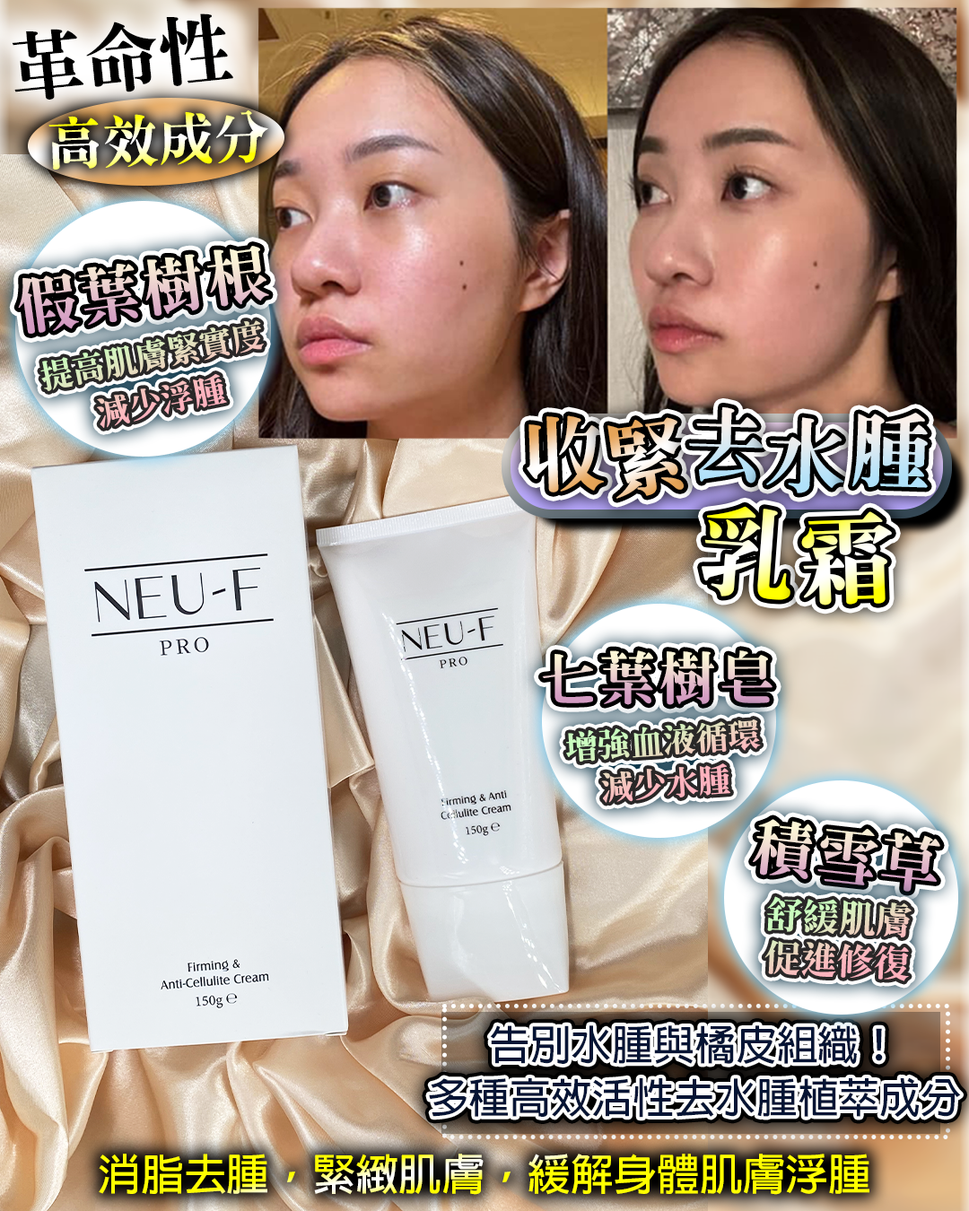 Neu-F Firming & Anti-Cellulite  Cream 150g