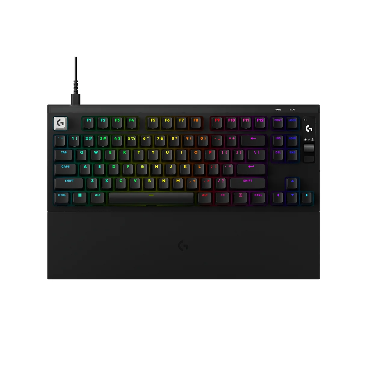 Logitech G PRO X2 RAPID 磁軸類比有線電競鍵盤