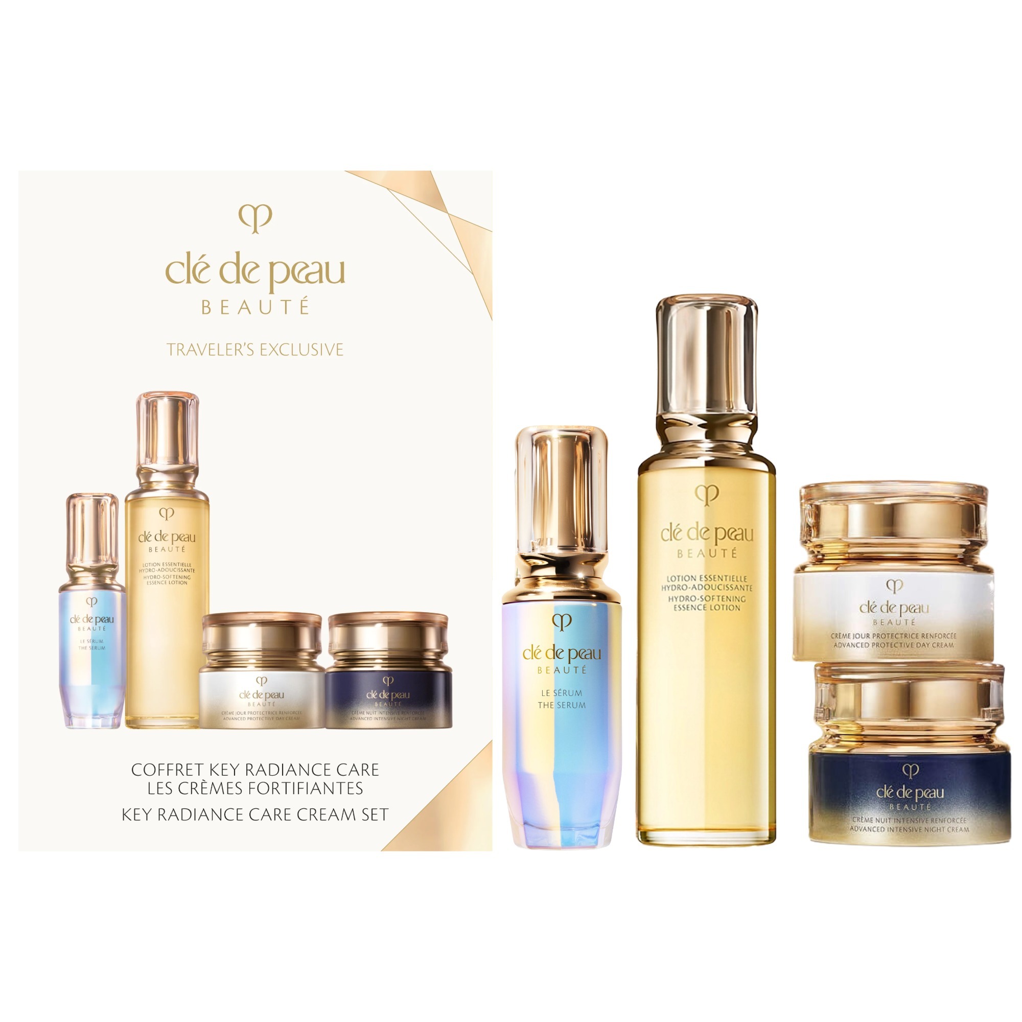 Clé de Peau Key Radiance Care Cream Set