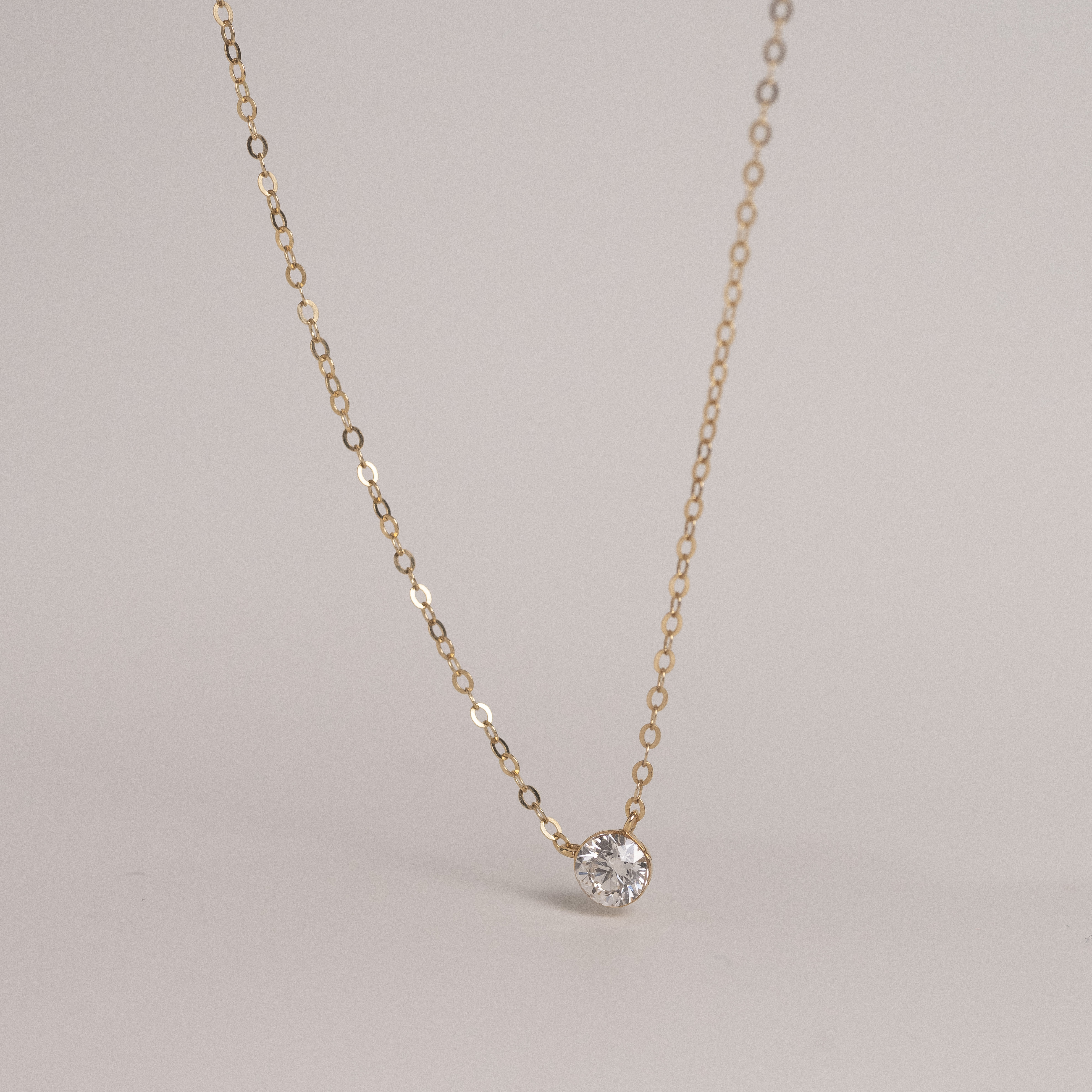 18K 0.20ct Diamond Necklace
