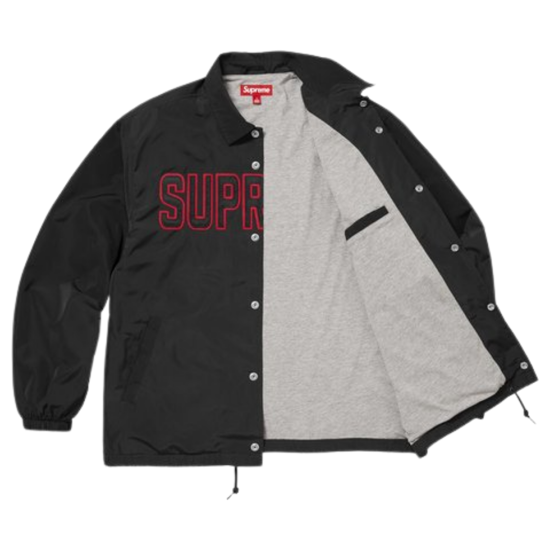 ☆ETW☆【EASY TO WEAR】SUPREME 26SS SPELLOUT COACHES JACKET 電繡 字體 教練外套 夾克