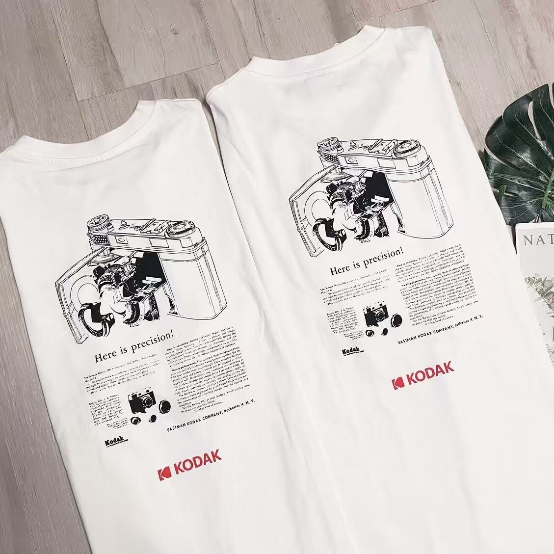 🇯🇵日本代購款 KODAK CAMERA BACK PRINT TEE