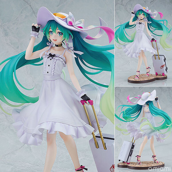 預訂3月 Max Factory 初音未來GT計畫 賽車未來 2021 Private Ver. Hatsune Miku GT Project Racing Miku 2021 Private Ver. 1/7 Complete Figure Pre-order