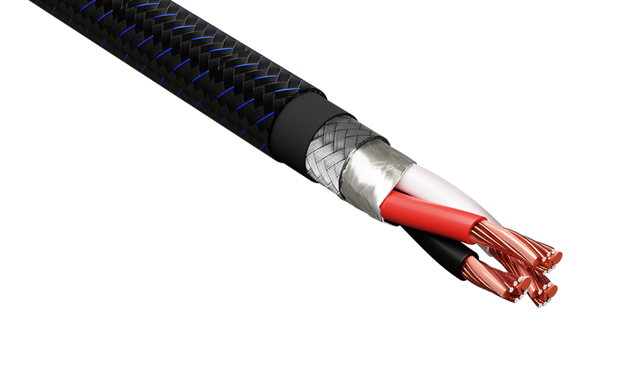 Clarus Aqua MKII 平衡線剖面 Clarus Aqua MKII balanced cable cutaway