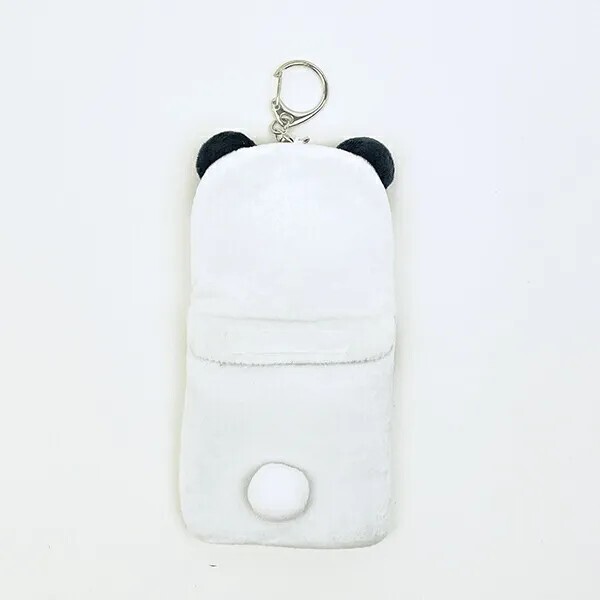 Crayon Shin-chan Panda Plush Photo Keychain