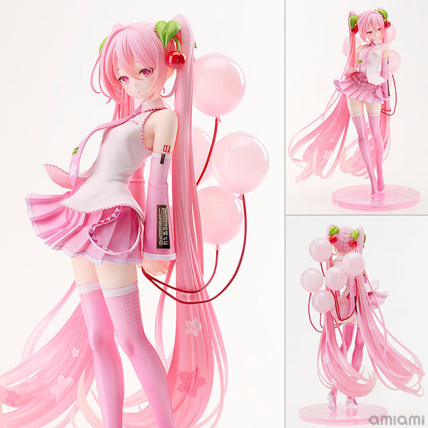 預訂12月 Good Smile Company  櫻未來 Good Smile插畫比賽Ver. G.S.Collection Character Vocal Series 01 Hatsune Miku Sakura Miku: GSC Illustration Contest Ver. Figure Pre-order
