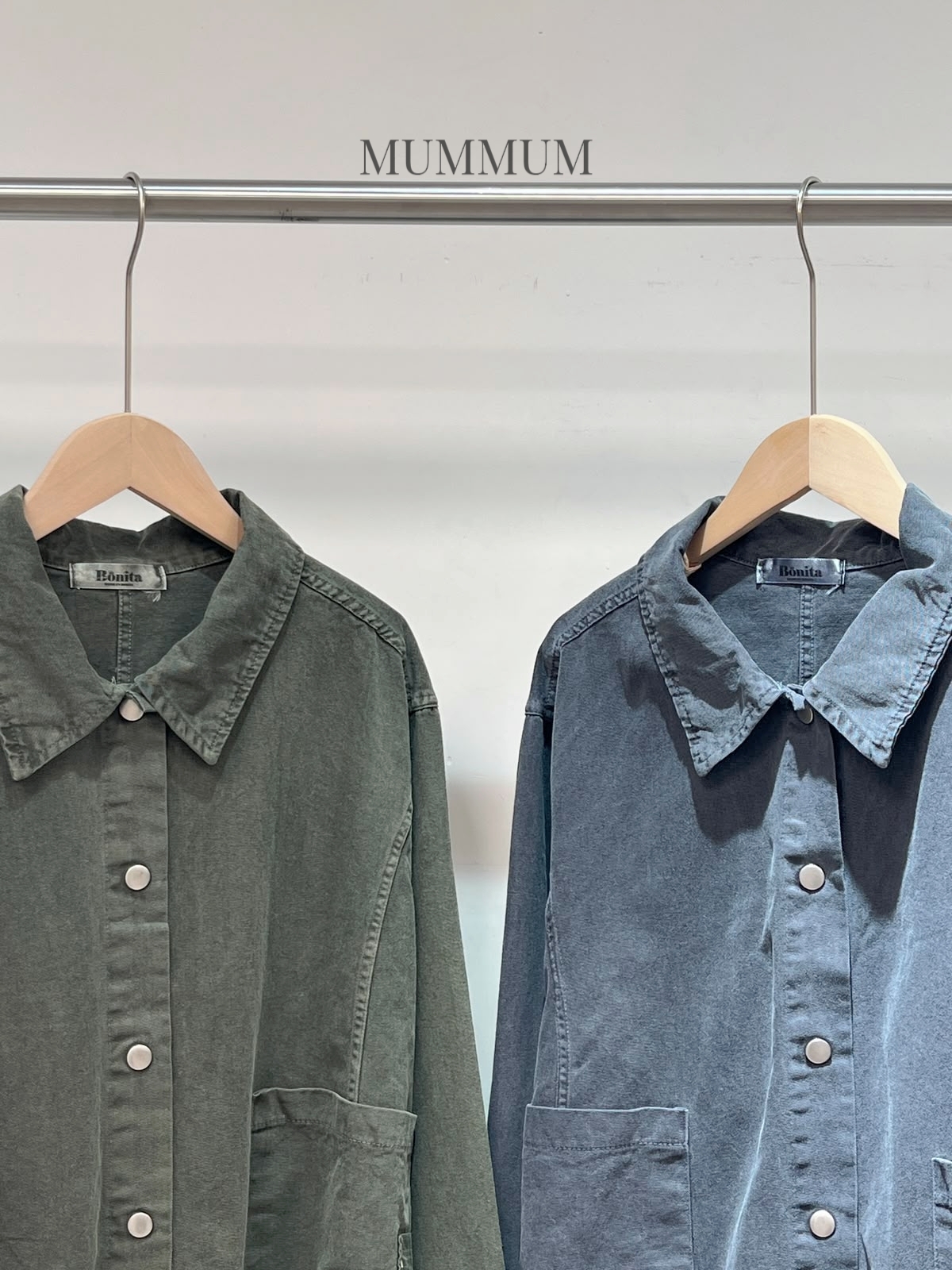 0213626a/工裝風短身長袖上衣 52/60/21
