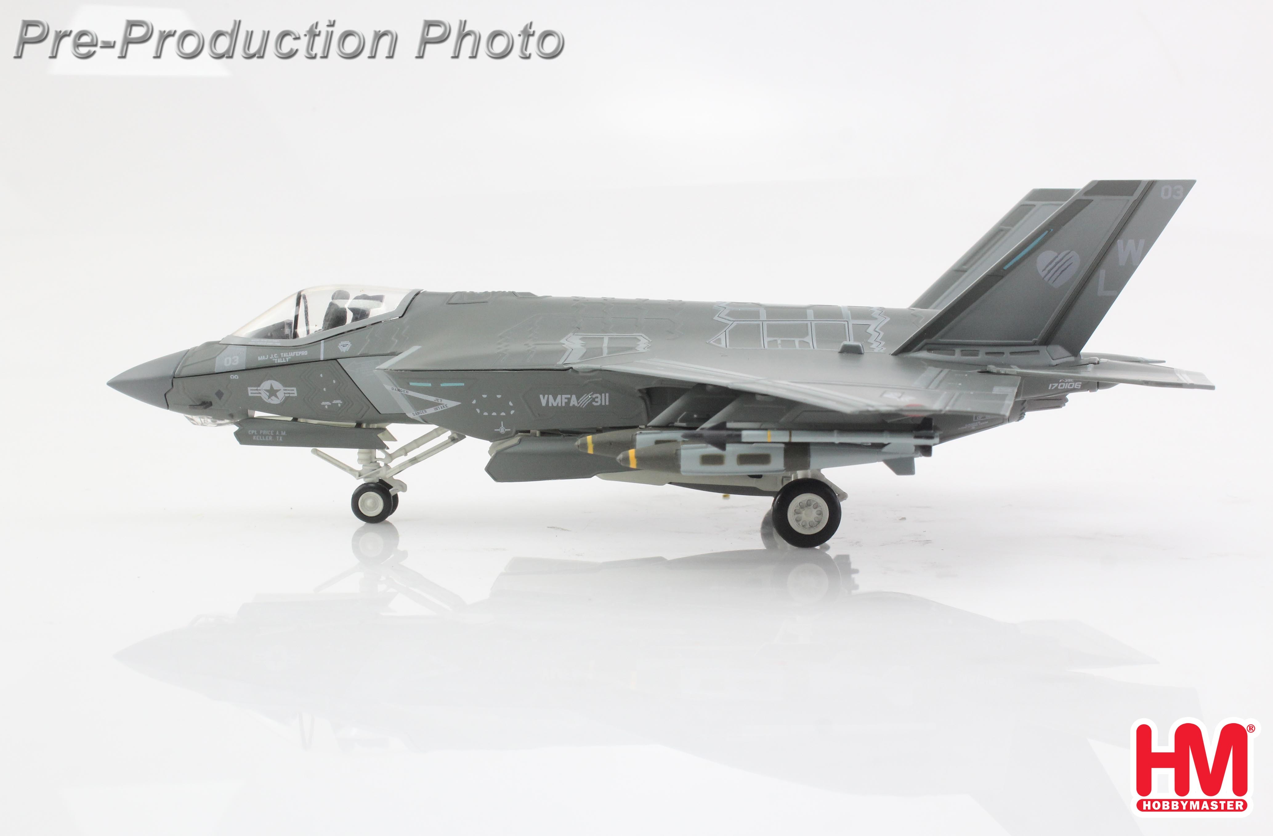 HM 1/72 美國海軍陸戰隊F-35C閃電II戰鬥機