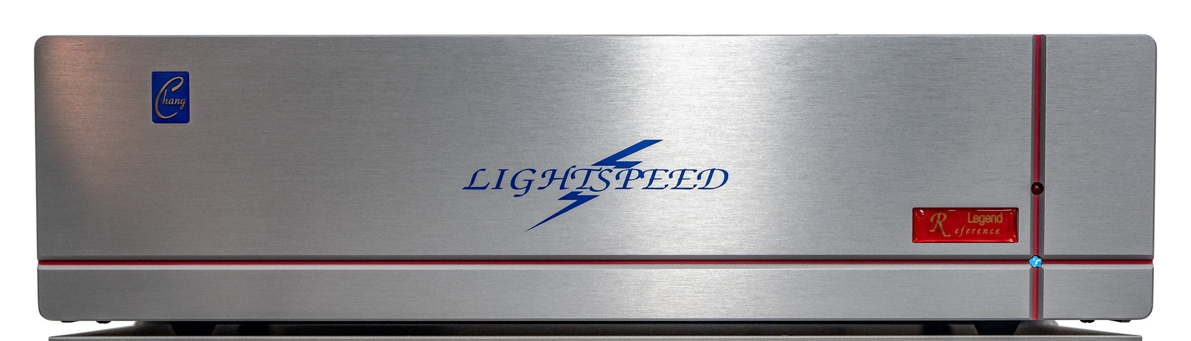 Lightspeed Reference Legend 前面板 紅色 Legend 標誌及紅色飾線 Lightspeed Reference Legend front panel with red Legend badge