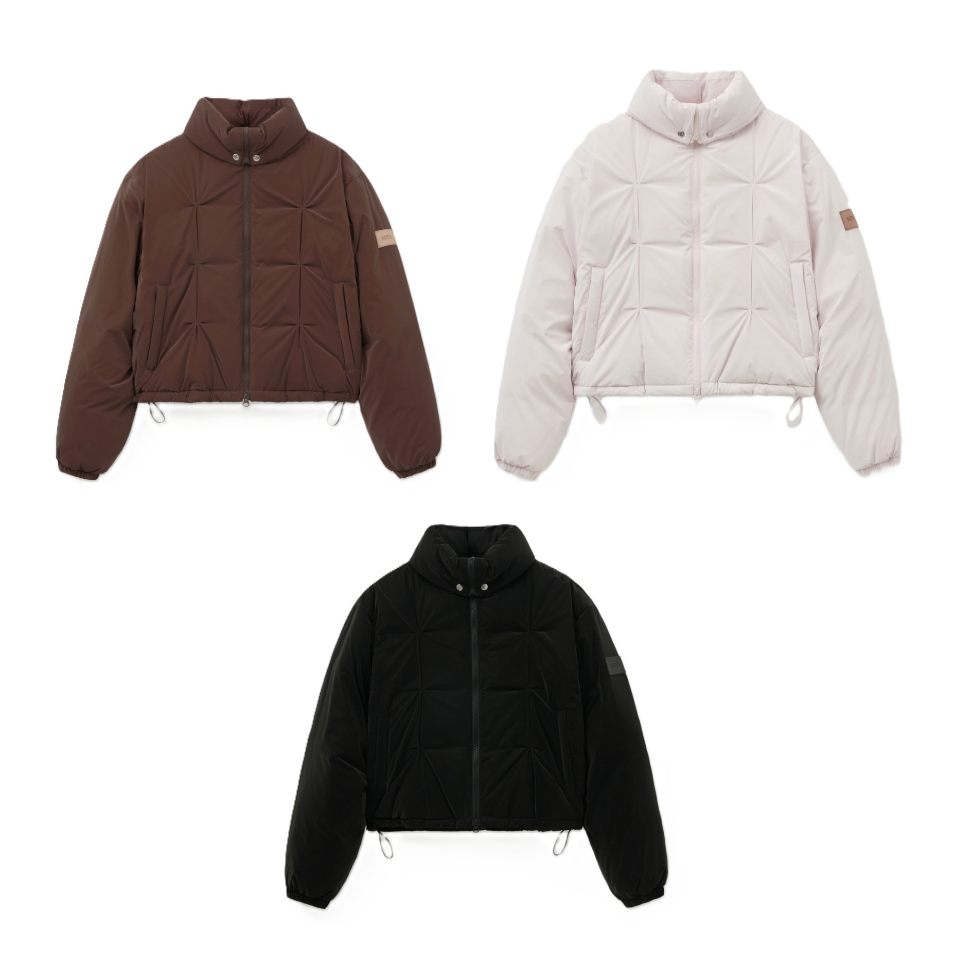 【15】SATUR W Orta 2-Way Collar Duck Down Padding - 3色選擇