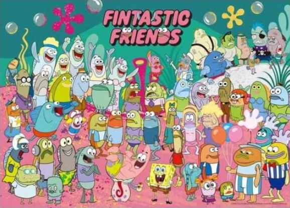 《FINTASTIC FRIENDS》（海綿寶寶）