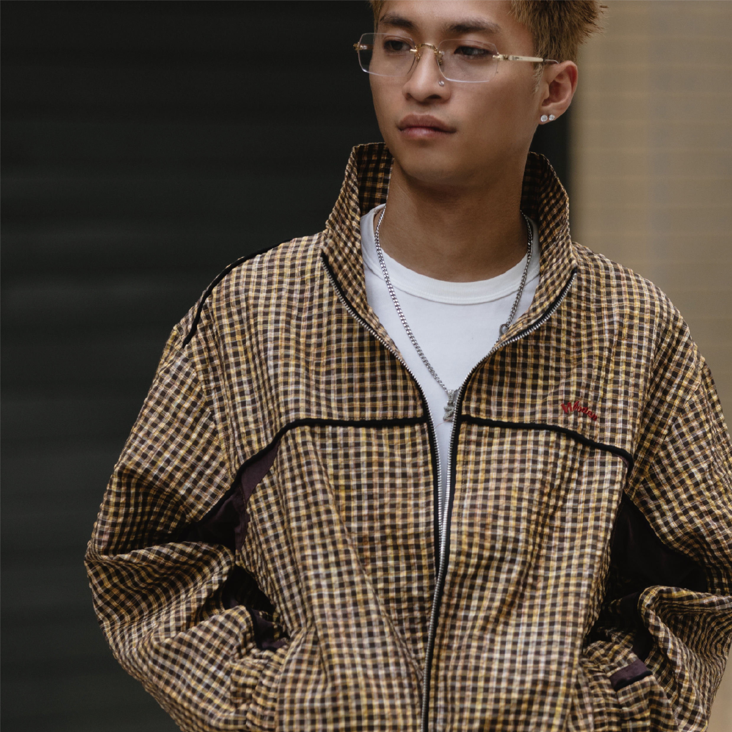 WODEN® Seersucker Check Jacket 泡泡紗 格紋外套