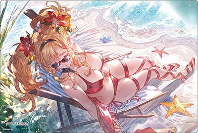 武士道 橡膠墊系列 V2: Vol.2132 グランブルーファンタジー『ゼタ』水着バージョン