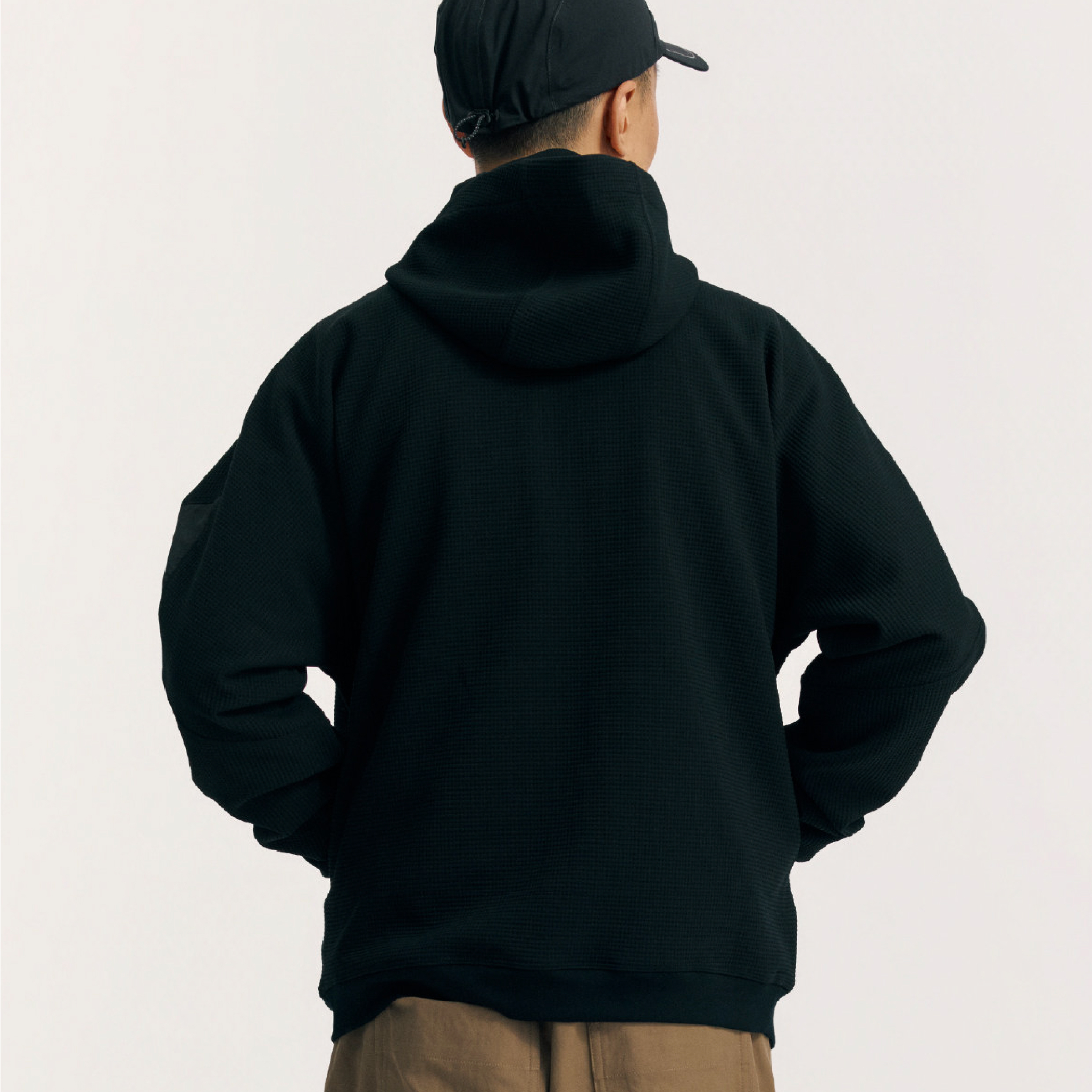 PIN SKTBS Waffle Pattern Hoodie 華夫格連帽外套 [P-J1326]