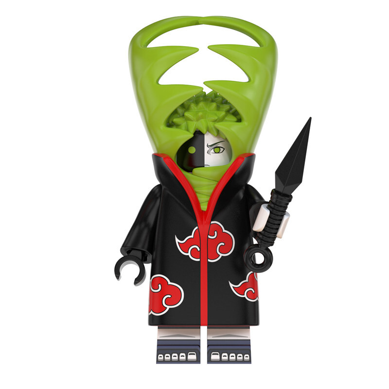 Naruto Zetsu Custom Minifigures Fit Lego WM6106 WM2093