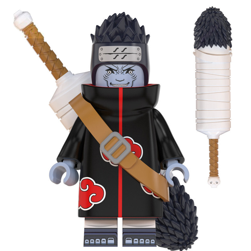 Naruto Hoshigaki Kisame Custom Minifigures Fit Lego WM6106 WM2095