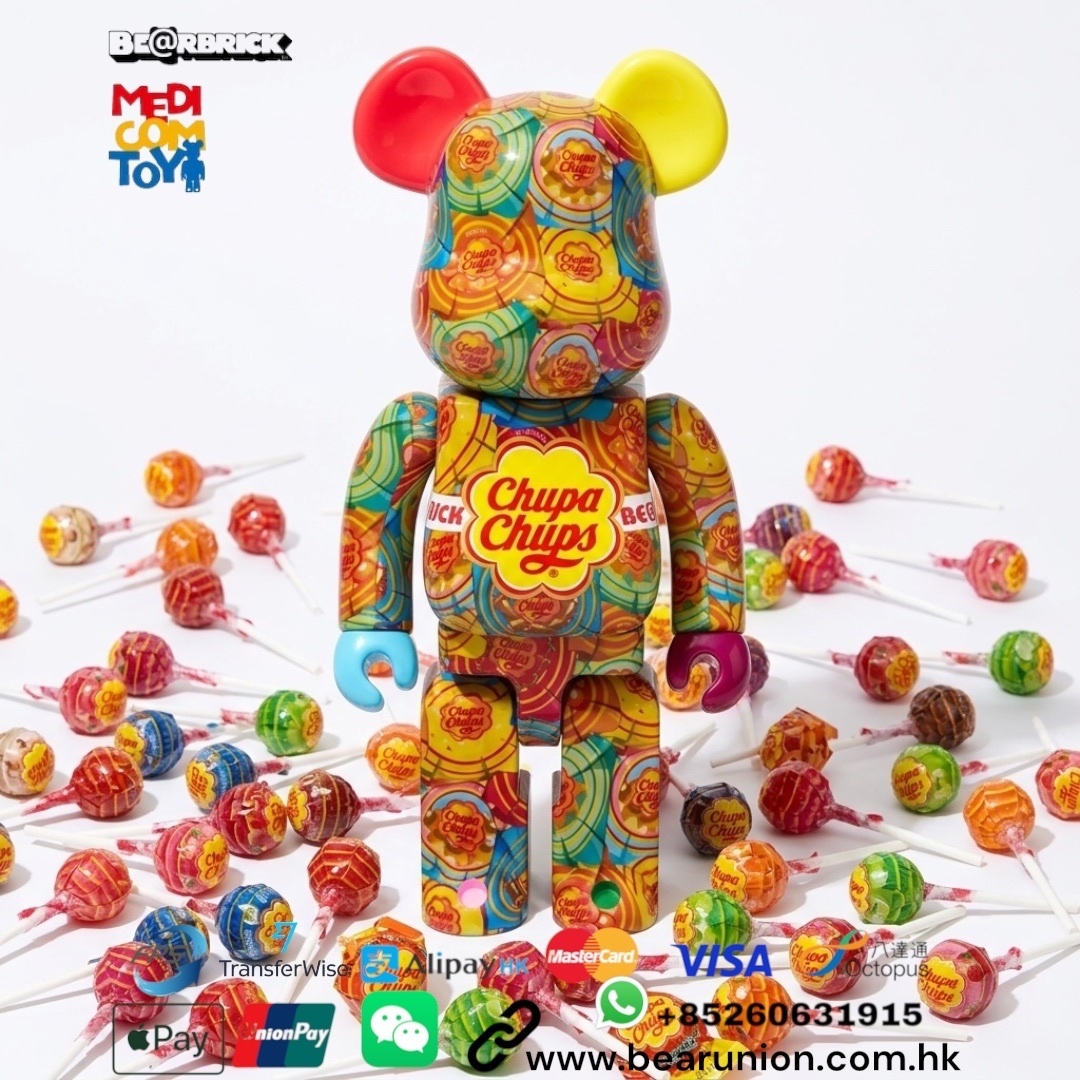 🎏預訂🎏Bearbrick 400% CHUPA CHUPS 珍寶珠