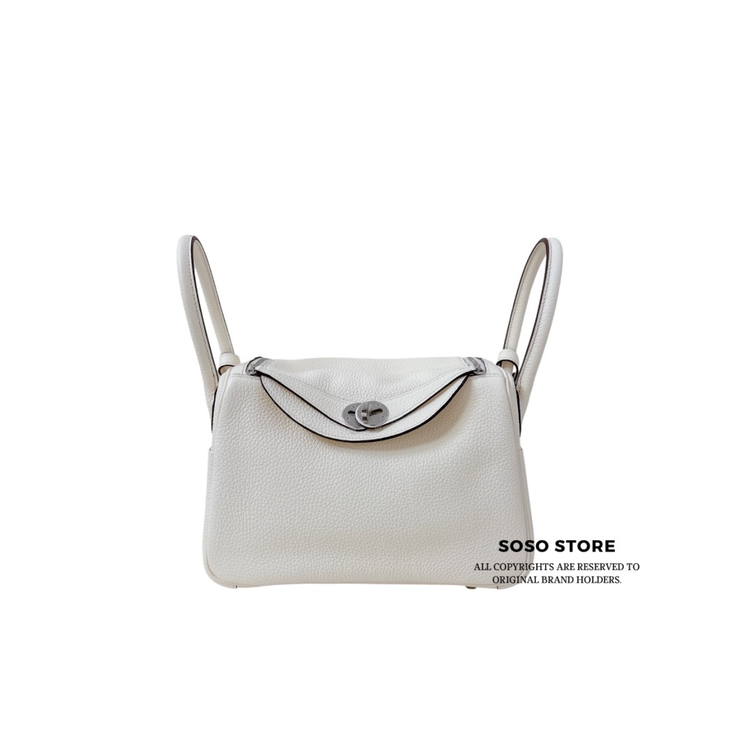 Hermès Mini Lindy 20 - Nata / SHW