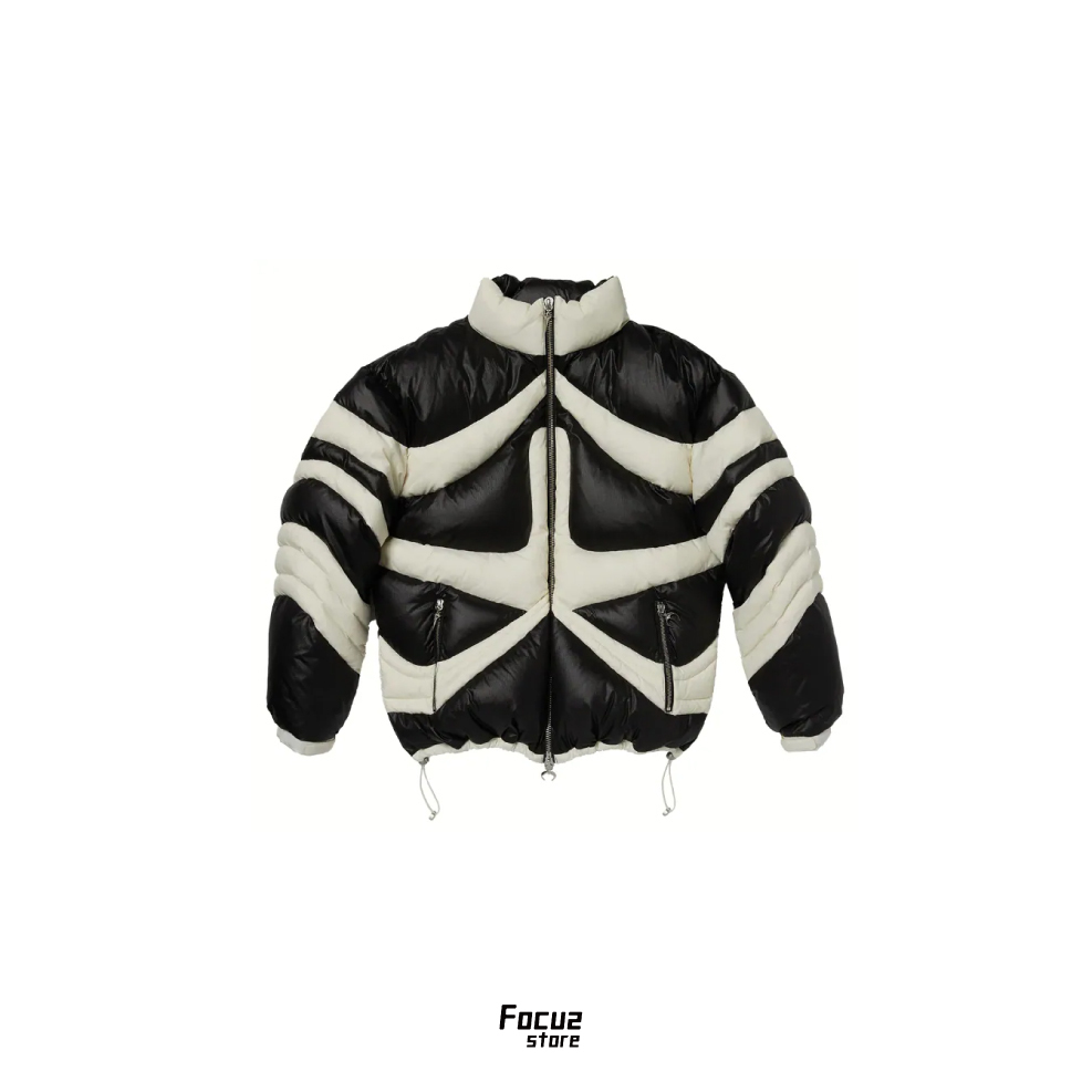 【Focus Store】現貨 Thug Club Dunk Puffer Jacket 羽絨外套 黑／ 象牙白