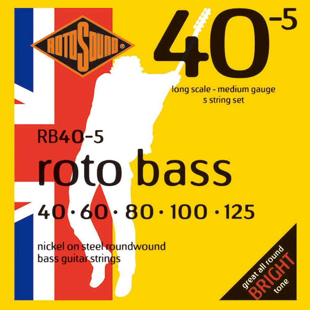 RotoSound RB40 電貝斯弦  40-100 音色佳 手感滑順