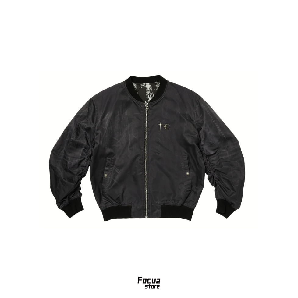 【Focus Store】現貨 Thug Club Jamong Two Tone Washed MA-1 Jacket  飛行外套 黑色
