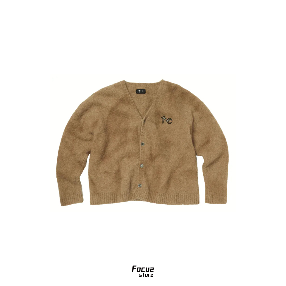 【Focus Store】現貨 Thug Club Softcore Cardigan 針織開襟衫 棕色