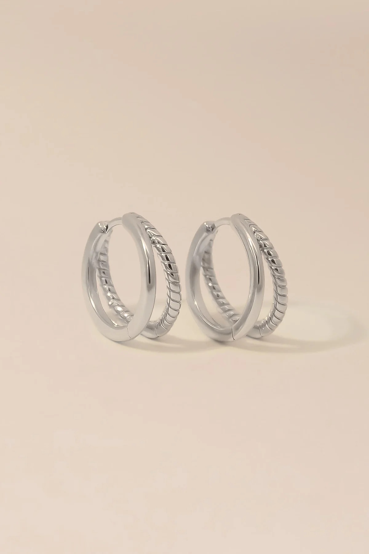 Waekura Earrings Aden Palladium (WA202)