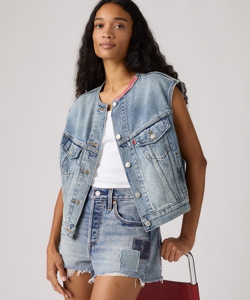 JP LEVI'S 牛仔背心外套