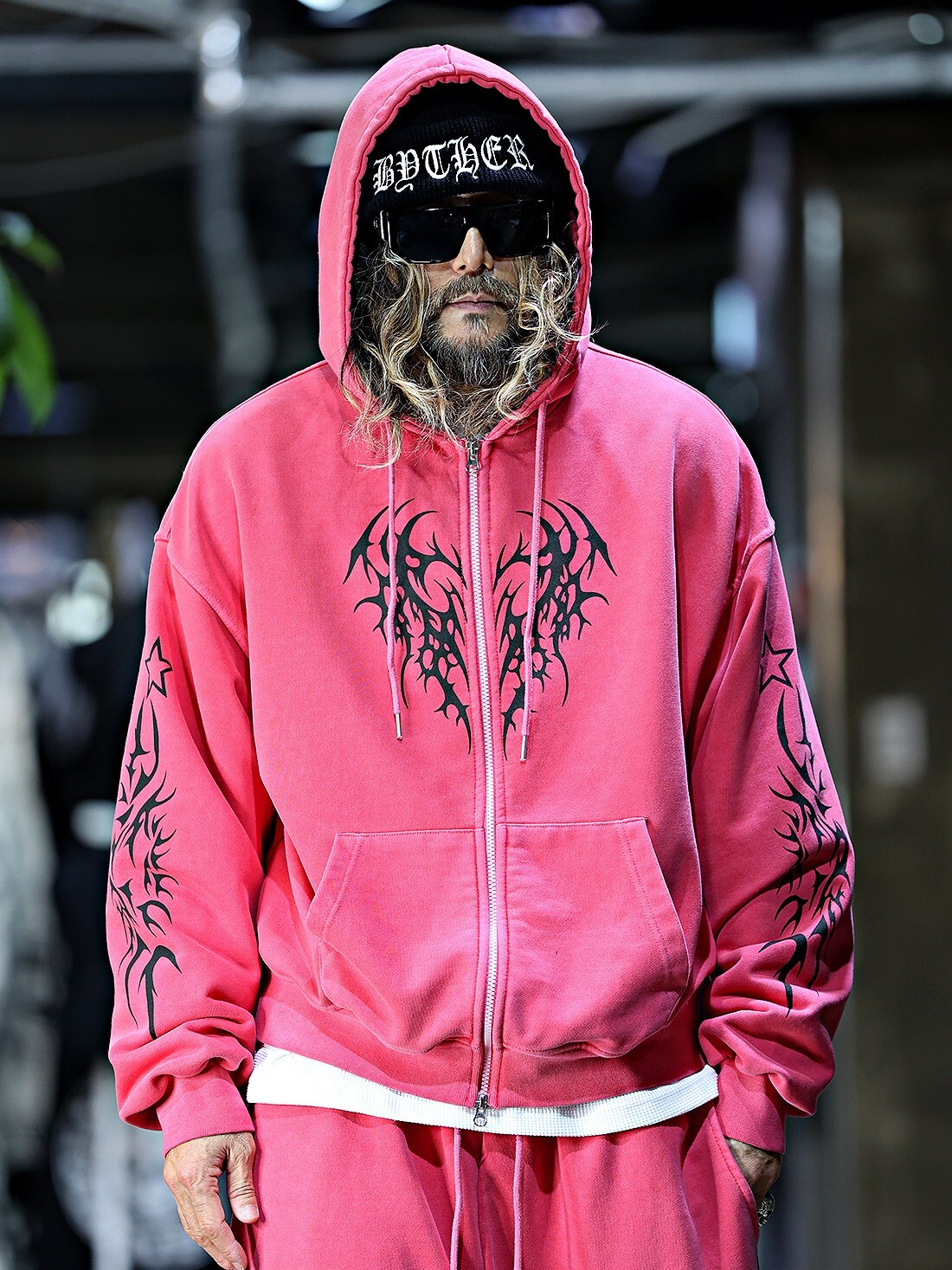 Tattoo Ink Zip-Up Hoodie
