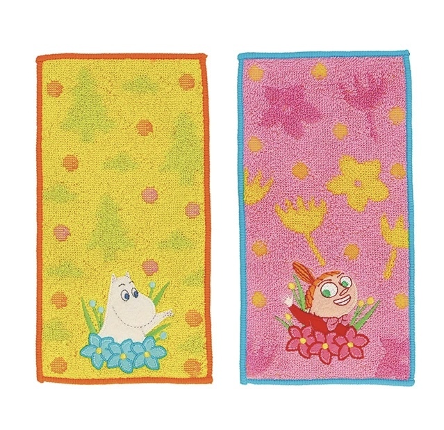 JP 阿美姆明 刺繡口袋毛巾 2P 抗菌 1889 TK260925