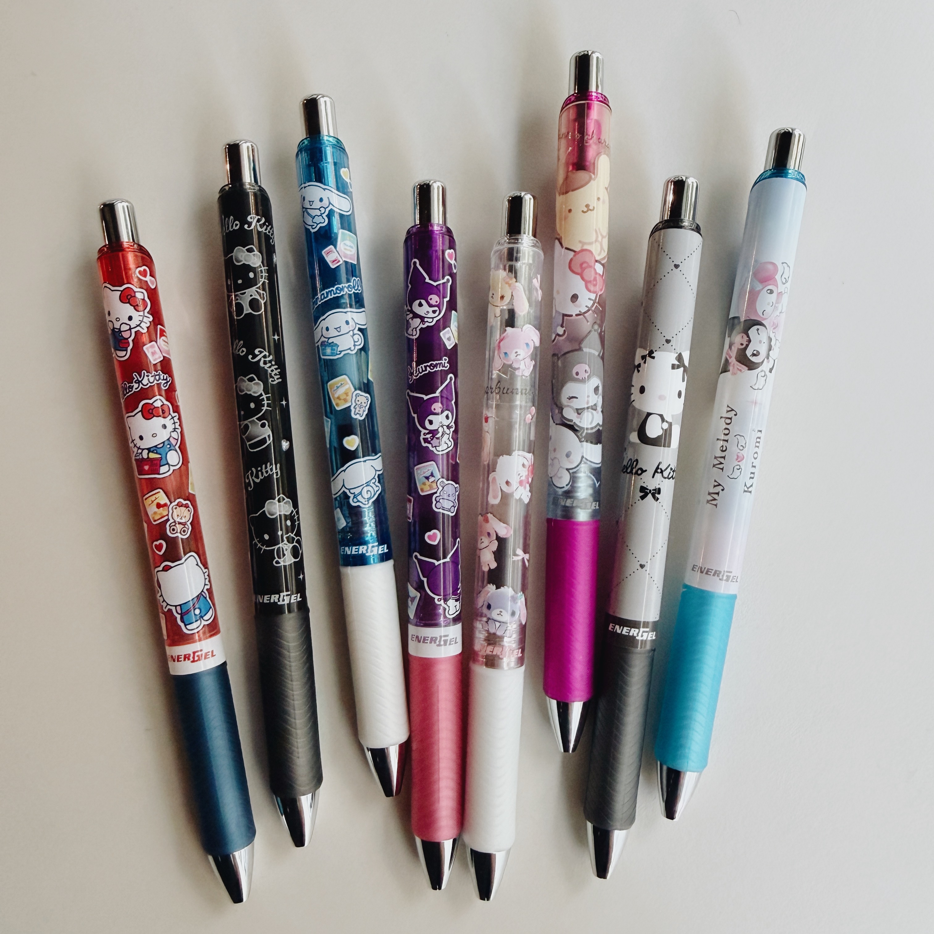三麗鷗限定 0.5黑色 極速鋼珠筆 ENERGEL｜日本Pentel