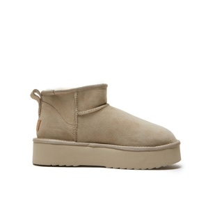 0929AU21-AUS-YE-經典 Ultra Mini Platform UGG 4cm 厚底短靴 [買兩件$1948,平均每件$974]（A21 栗色／B21 芥末籽色／C21 黑色）