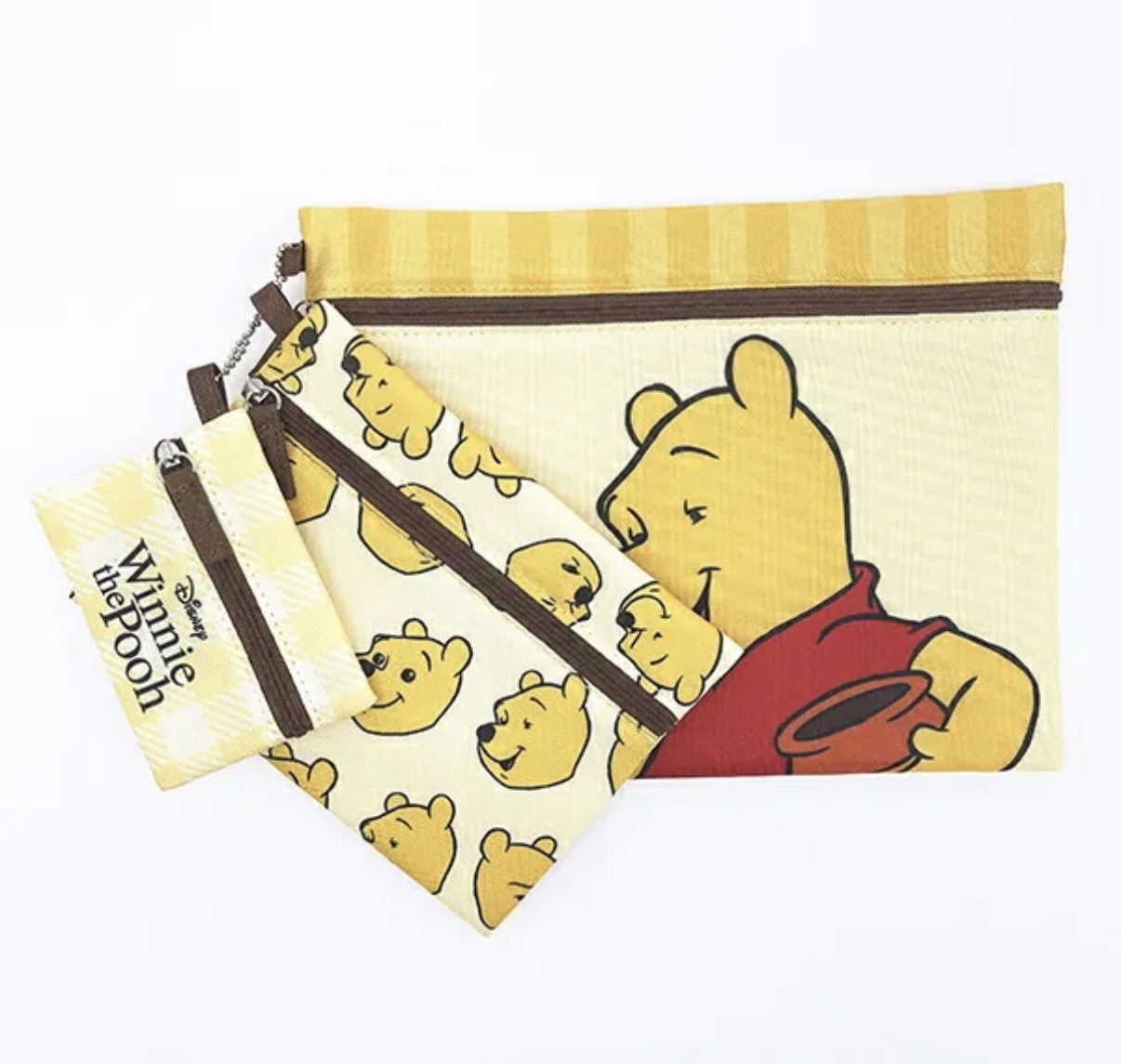 【最新發售】JP Pooh 3 Size 拉鏈袋 3件裝 密集 6038 TK260925