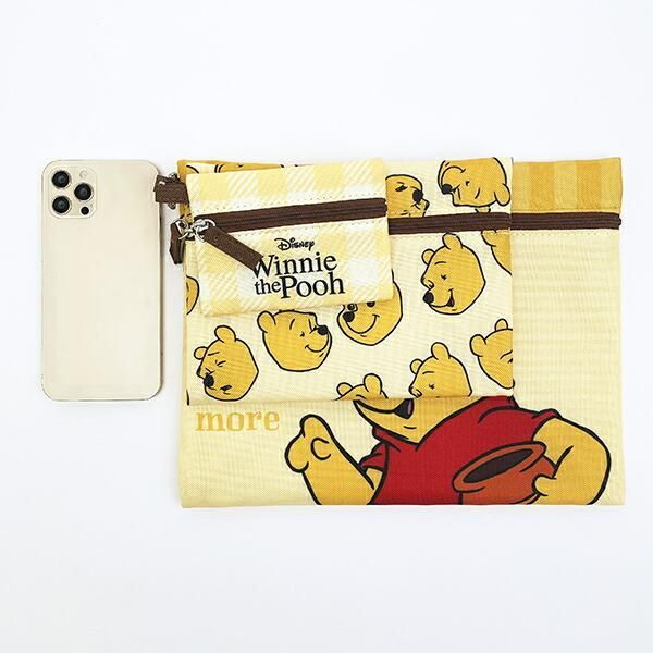 【最新發售】JP Pooh 3 Size 拉鏈袋 3件裝 密集 6038 TK260925