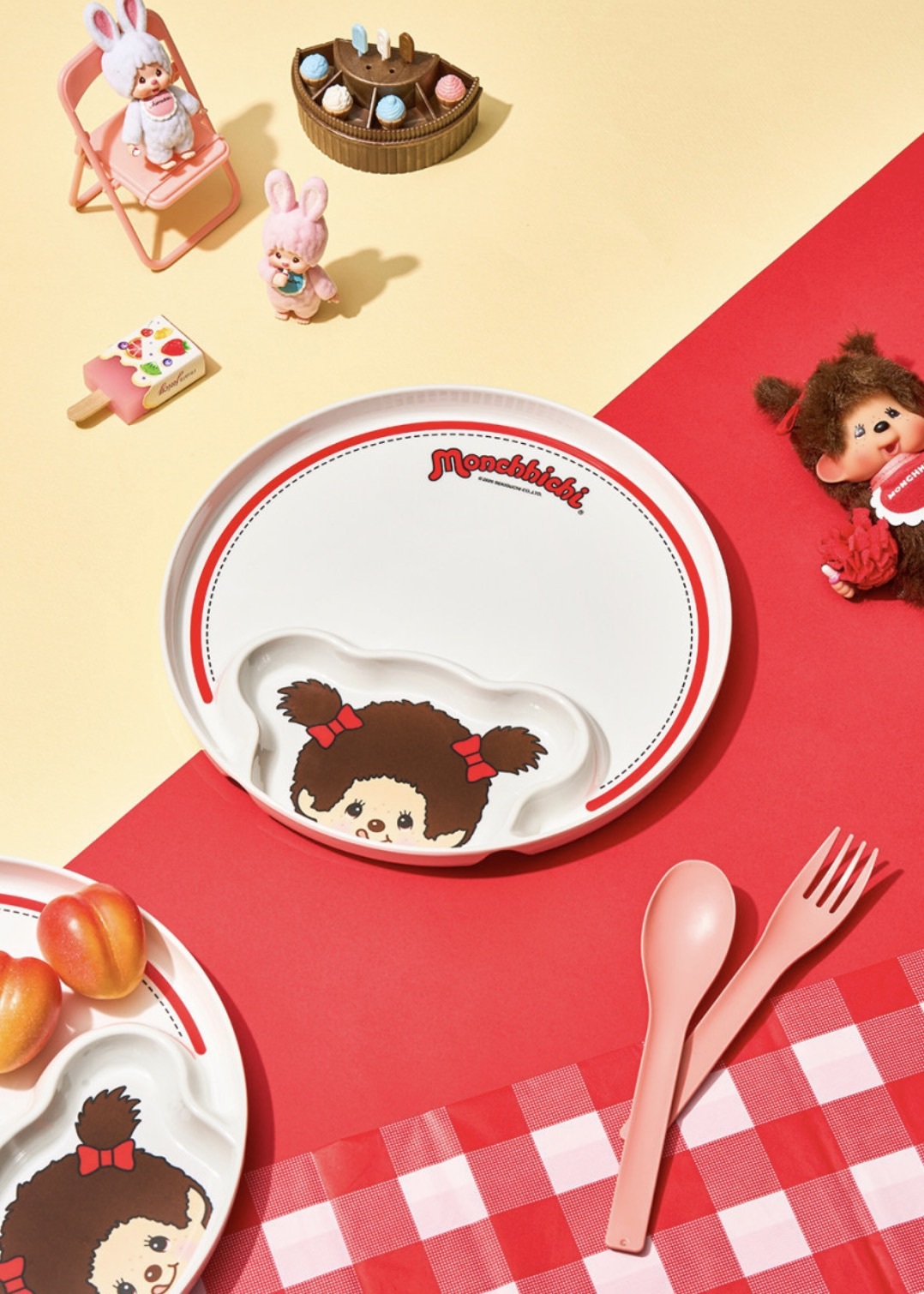 🇰🇷蒙奇奇一眼命中碗盤🍒