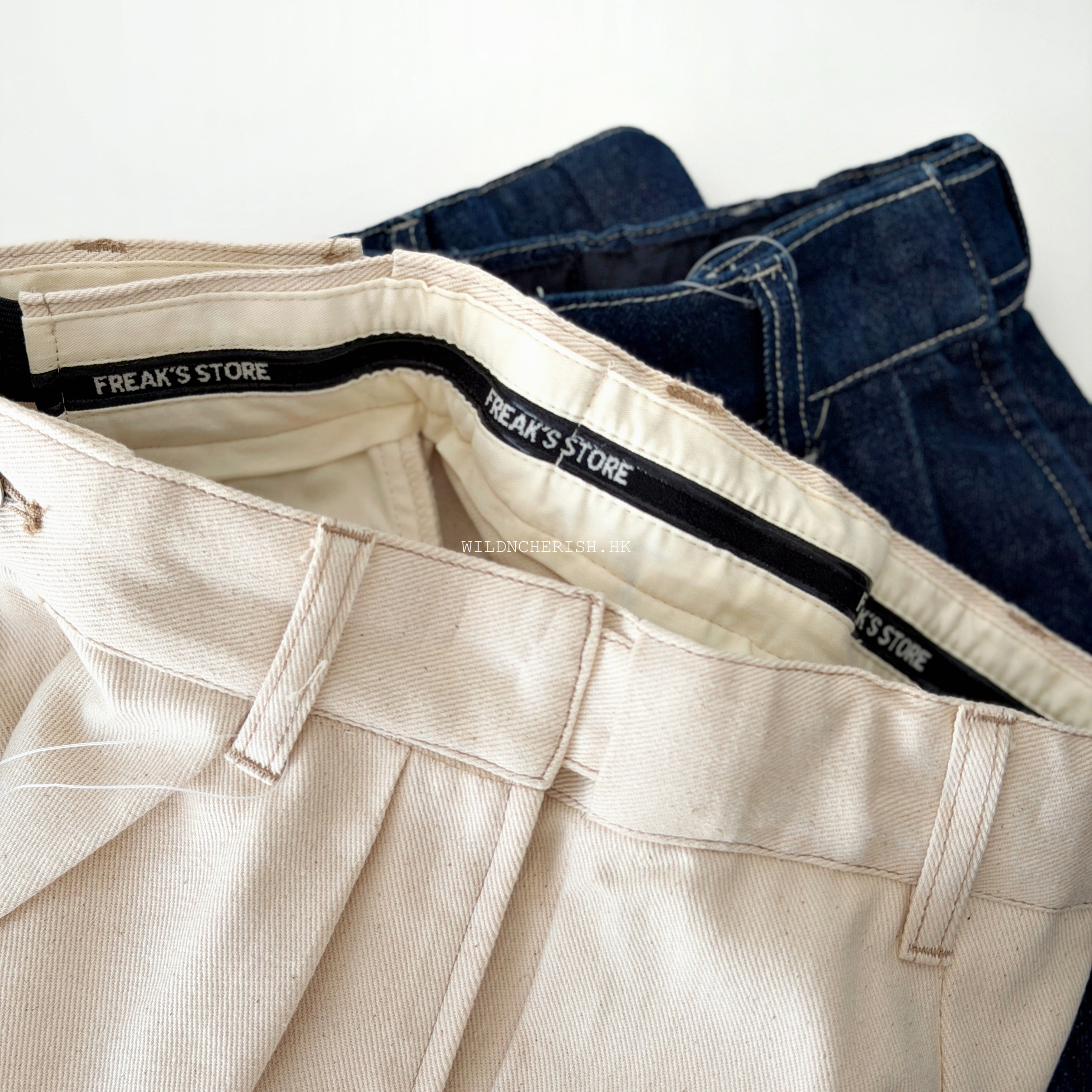 現貨 | Freak's Store FIT MAGIC Marbelt Tuck Curve Pants 弧形剪裁 雙褶氣球褲 女裝