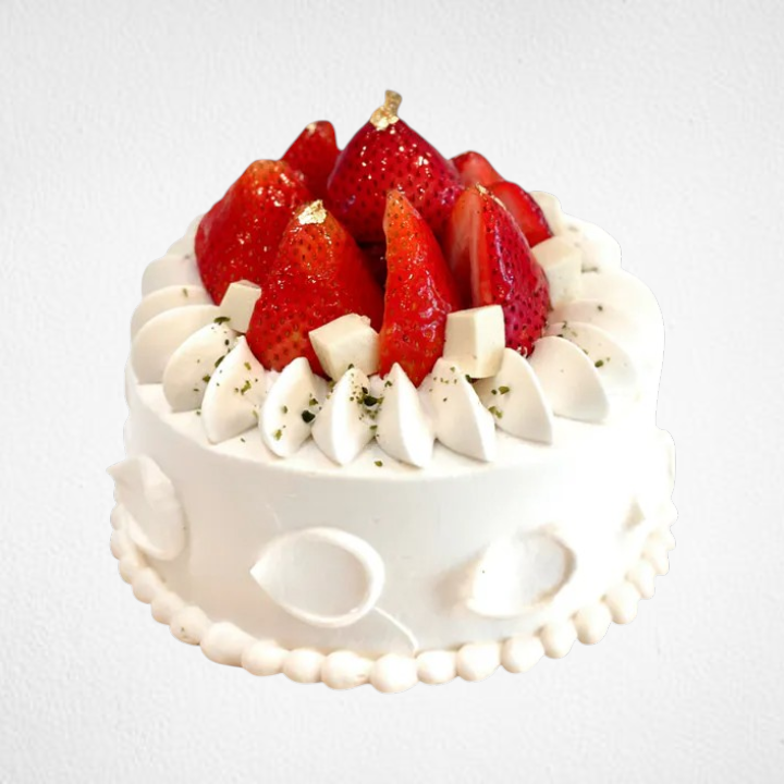 Vegan Strawberry Soya Cream Cake PTW040L