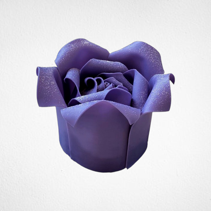Deep Purple Rose Cake PTW014