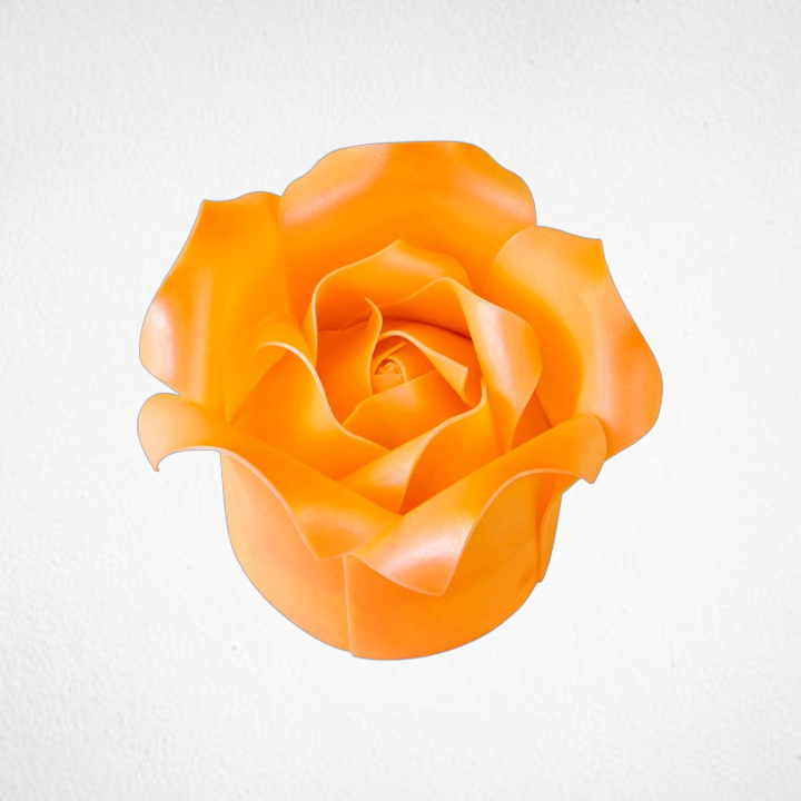 Orange Golden Rose Cake PTW012
