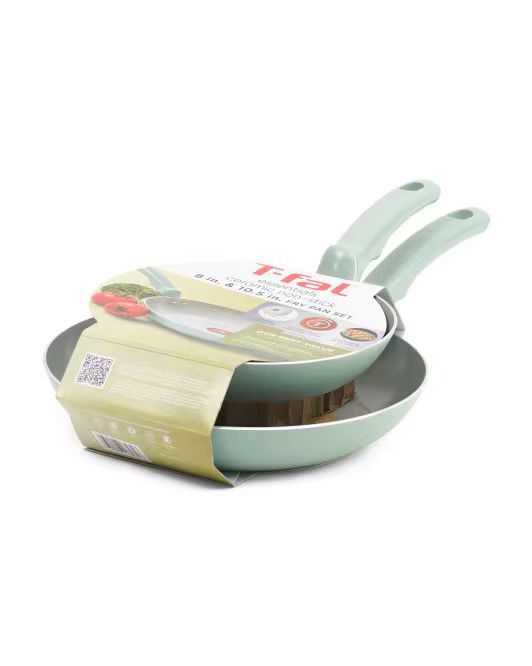 【預購】T-FAL N092608 陶瓷煎鍋兩件套