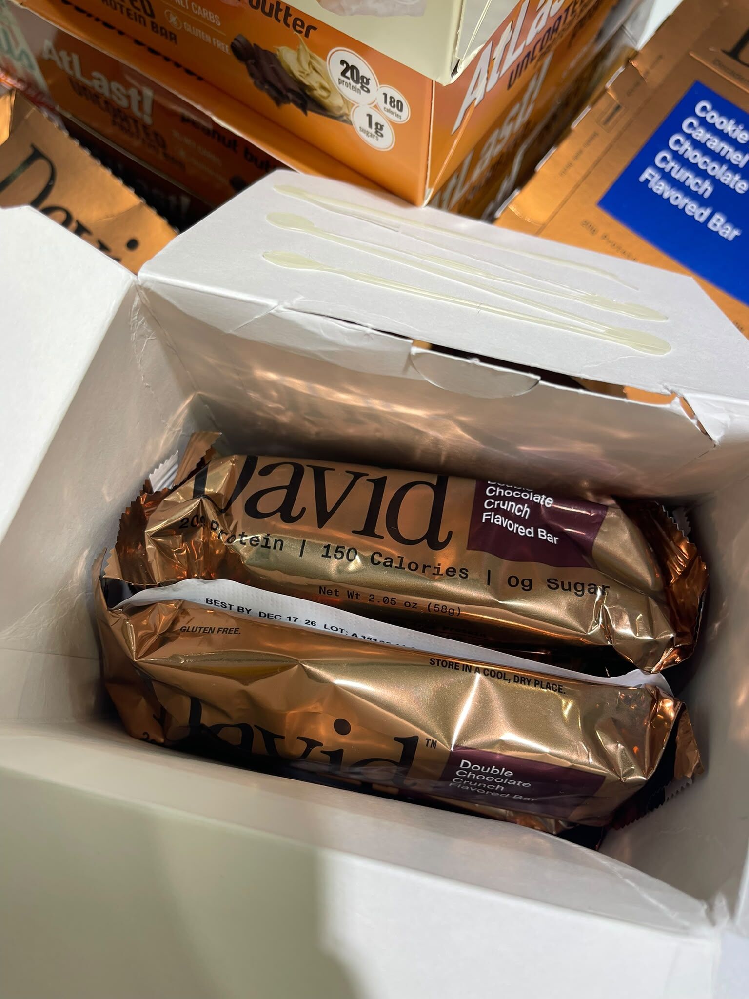[PB06] [常温] 美國蛋白棒 David Protein Bar Bronze 銅系列