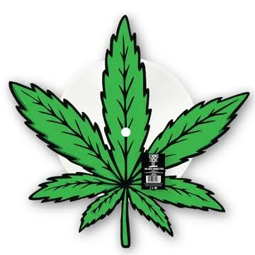 100 Gecs - Snake Eyes 大麻黑膠唱片 Weed Leaf 10''
