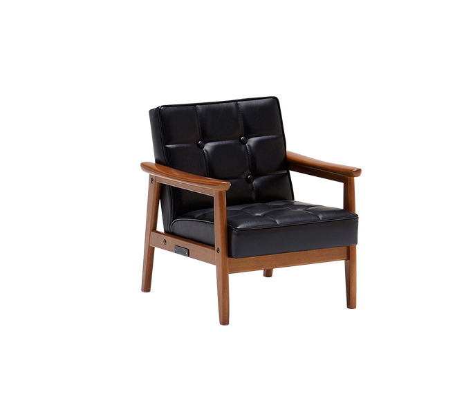 K CHAIR mini 迷你款 / 黑皮革